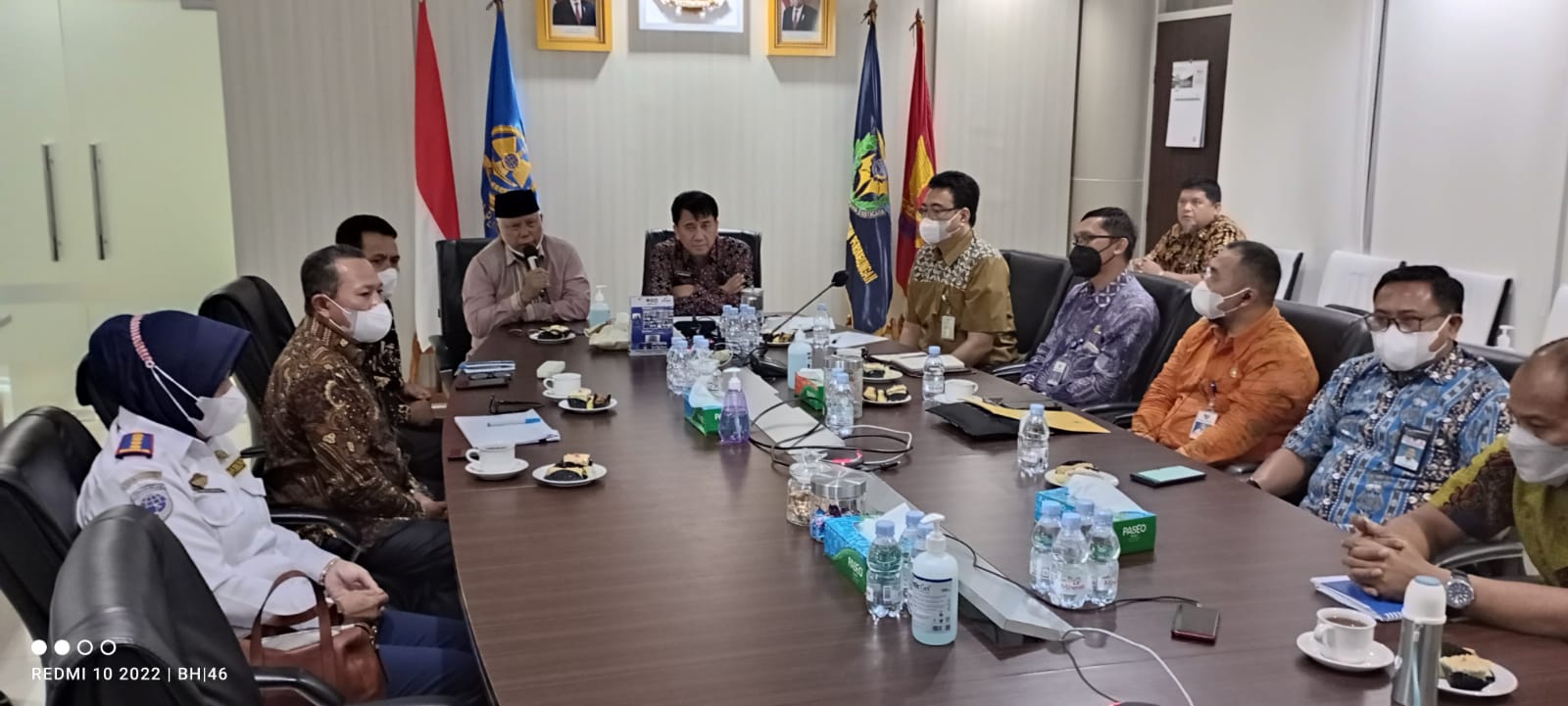 Rapat Pemda Lombok Timur bersama PT. SMI di Jakarta Terkait Pengajuan Kerjasama Bangun Balai Diklat (20 s/d 22 Juni 2022)